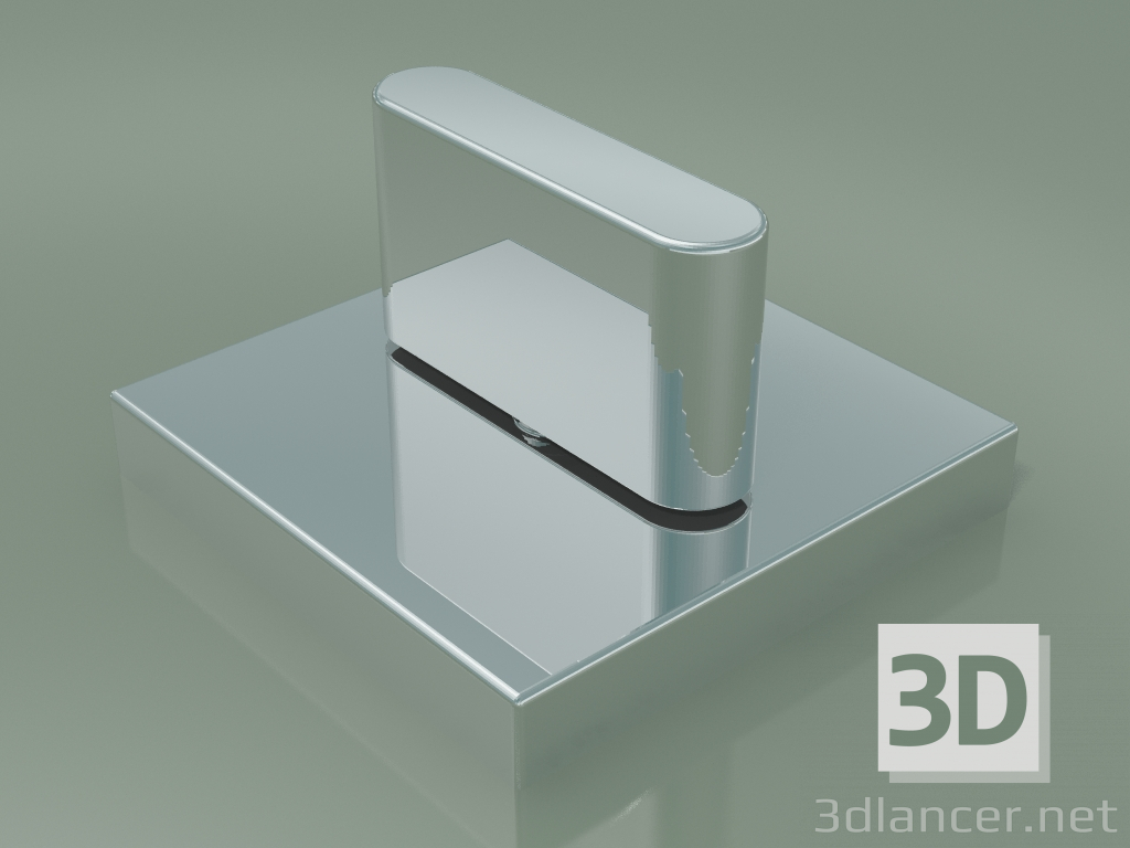 3D Modell Deckventil, im Uhrzeigersinn zu schließen, kalt (20.000 705-00) - Vorschau