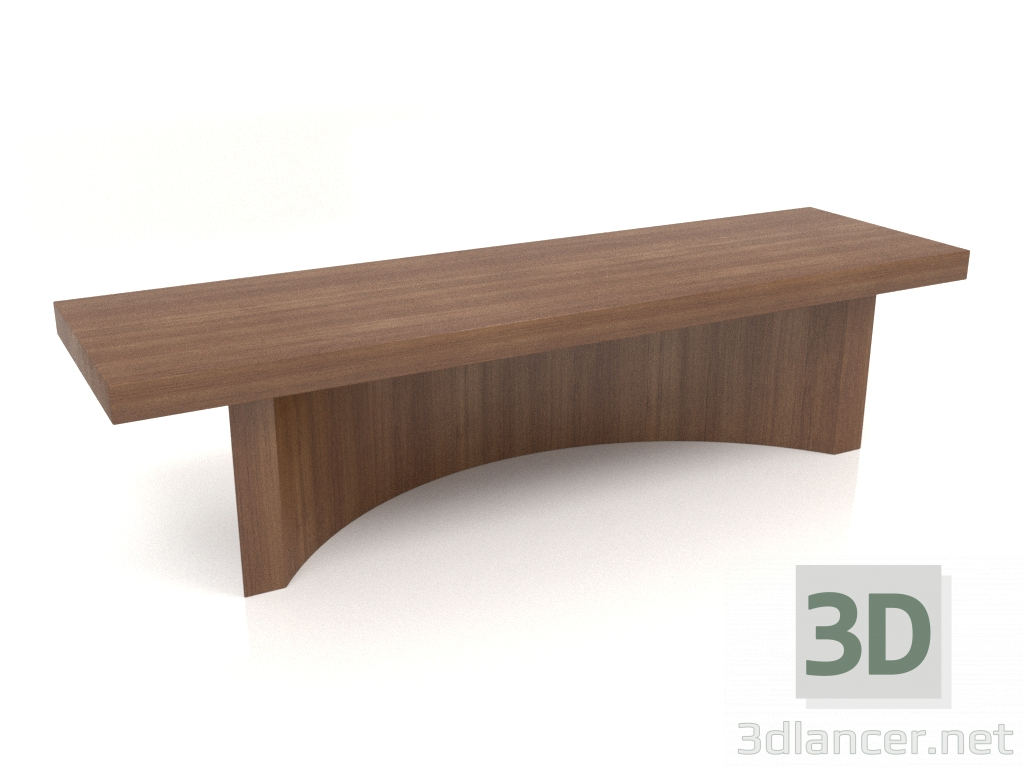 3d model Bench BK (1400x400x350, wood brown light) - preview