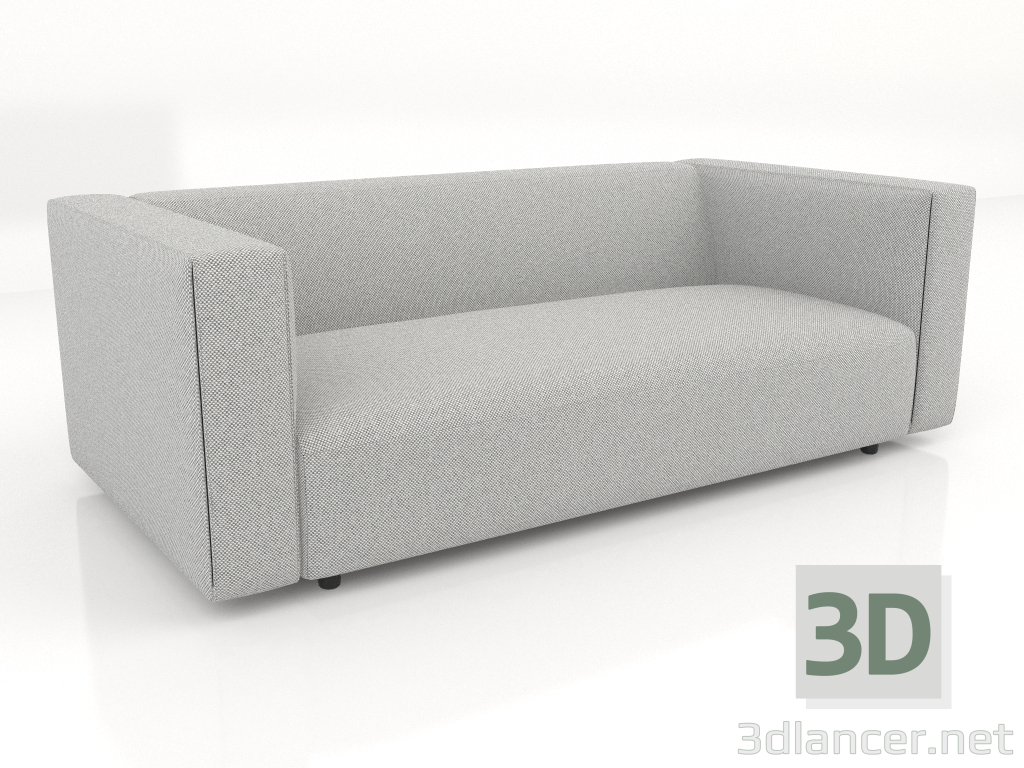 3d model 2.5 seater sofa (XL) - preview