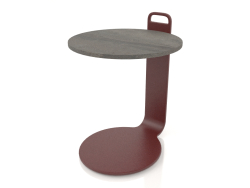 कॉफ़ी टेबल Ø36 (वाइन रेड, डेकटन रेडियम)