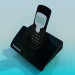 modello 3D Telefono cordless Panasonic - anteprima