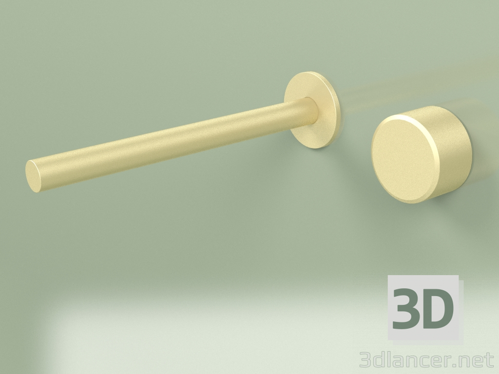 3D modeli L 250 mm (16 11, OC) ağızlı duvara monte hidro-progresif karıştırıcı - önizleme