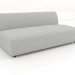 3d model Módulo sofá para 2 personas (XL) 166x100 - vista previa