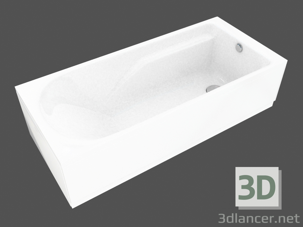 modello 3D Bath Comfort Plus 170х44х75 (XWP1470) - anteprima