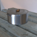 3d model Casserole with lid (stainless steel) - preview