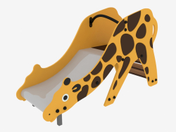 Гірка дитячого ігрового майданчика Жираф (5206)