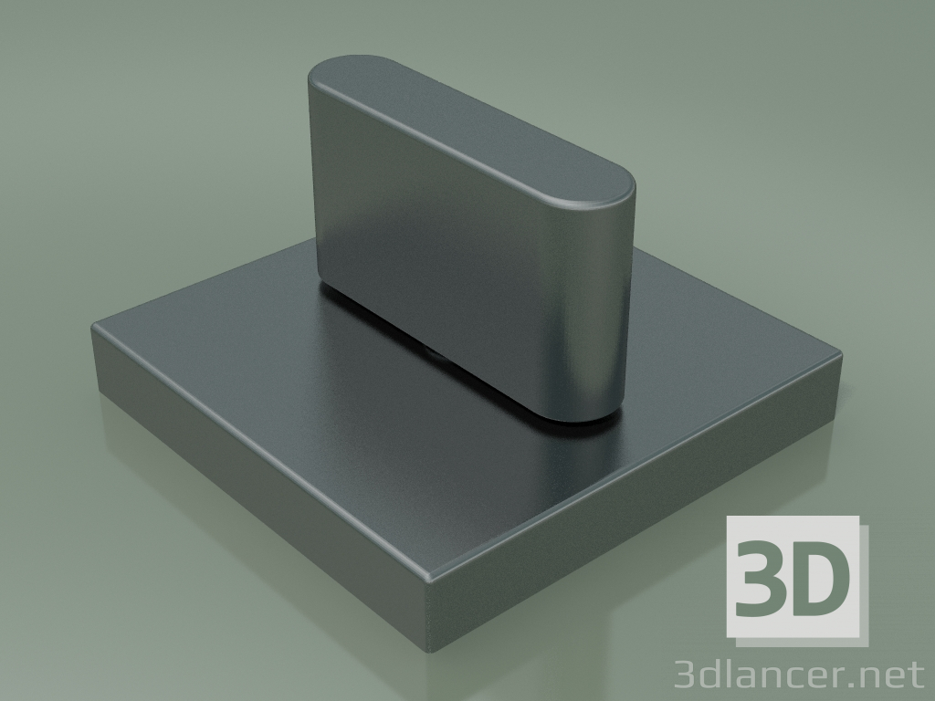 modèle 3D Vanne de pont, dans le sens des aiguilles d'une montre pour fermer, froide (20000705-99) - preview