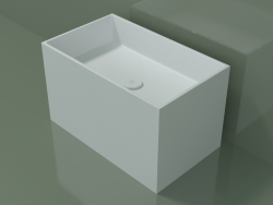Countertop washbasin (01UN32101, Glacier White C01, L 60, P 36, H 36 cm)