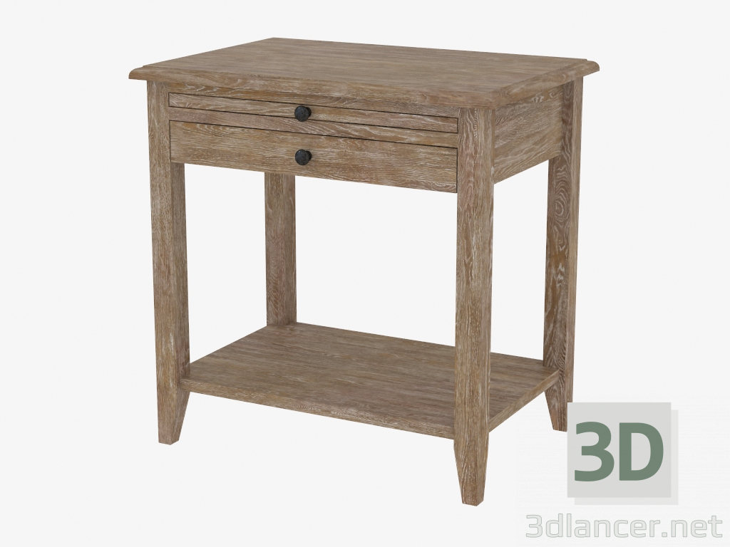 3d model Table attached RUSSIAN SIDE TABLE (8833.0003) - preview