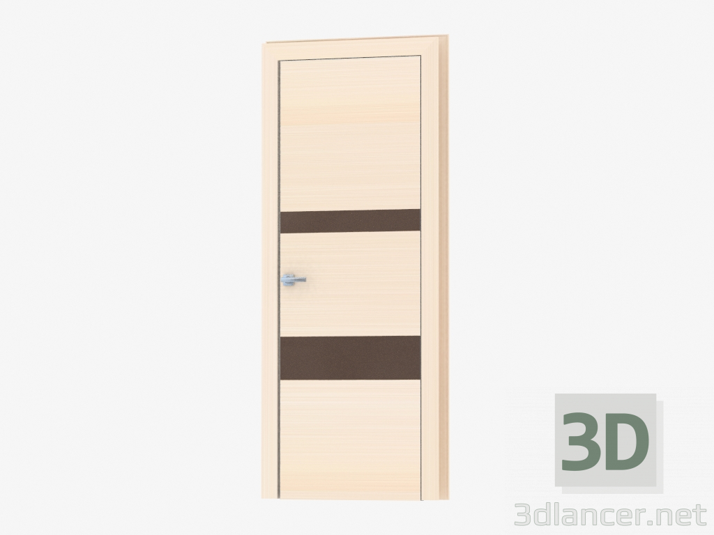 3d model Puerta de interroom (17.31 bronza) - vista previa