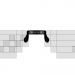 Gafas de sol de 8 bits de píxeles 3D modelo Compro - render