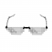 8-Bit-Pixel-Sonnenbrille 3D-Modell kaufen - Rendern