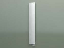 Radiador vertical RETTA (6 secciones 1800 mm 60x30, blanco mate)