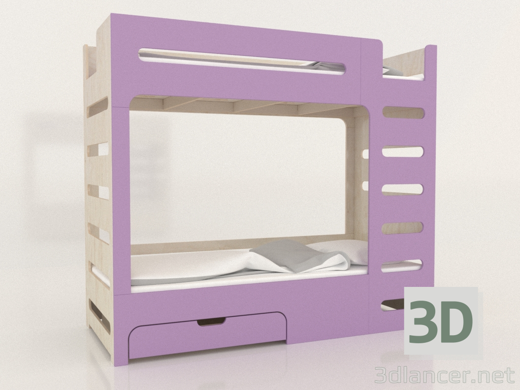 3 डी मॉडल बंक बेड मूव ईआर (ULMER2) - पूर्वावलोकन