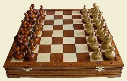 Modelo 3d Modelo de xadrez - preview