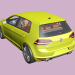 modèle 3D de Volswagen Golf mk7 acheter - rendu
