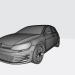 3D Volswagen Golf mk7 modeli satın - render