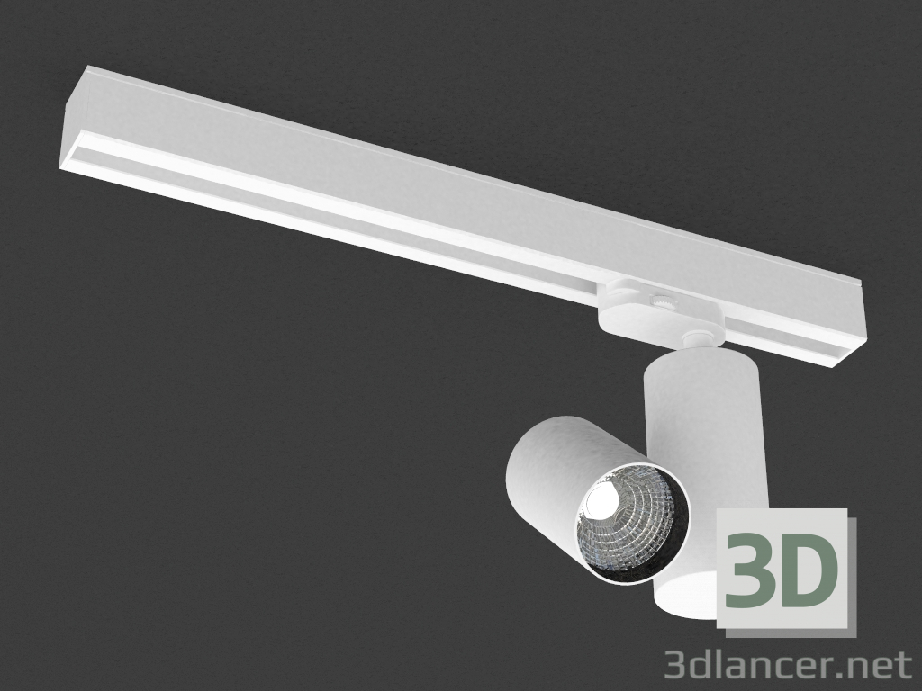 modèle 3D Fixation pour bus triphasé (DL18625_01 piste W) - preview