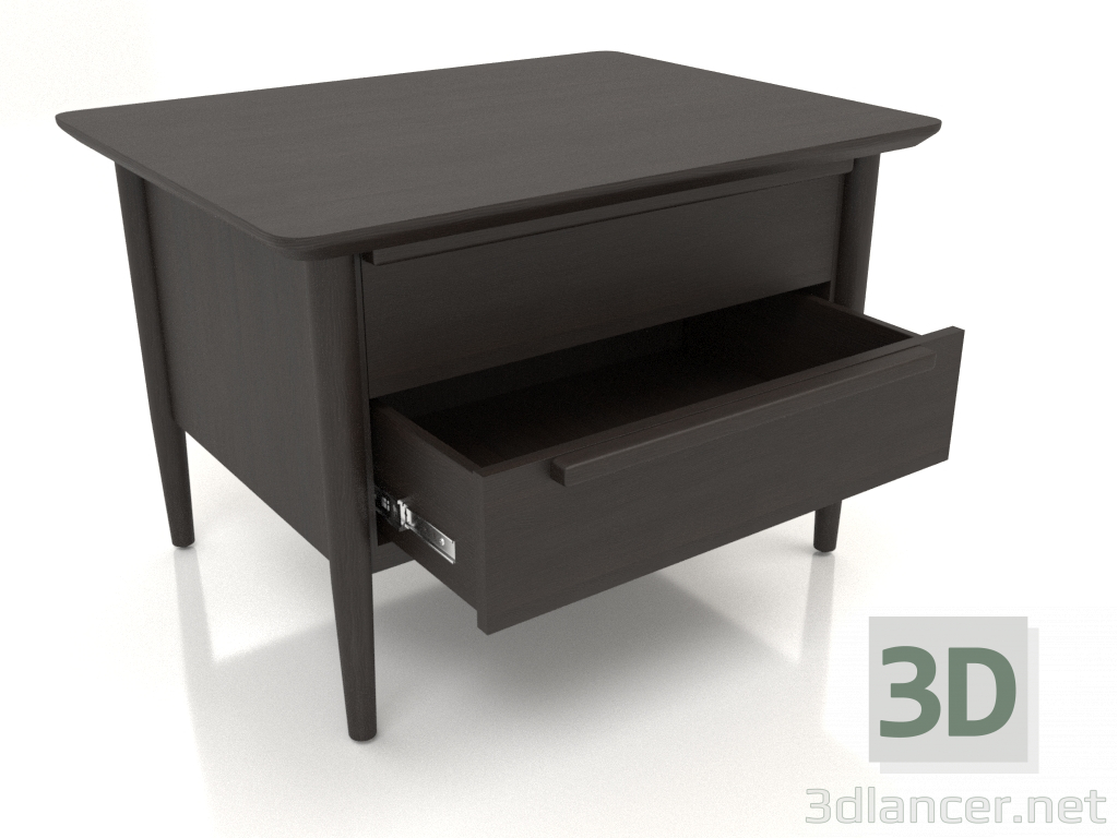 3d model Cabinet MC 02 (with drawer extended) (725x565x500, wood brown dark) - preview