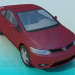 3D modeli Honda CIVIC - önizleme