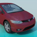 3D modeli Honda CIVIC - önizleme