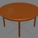 3d model tea table - preview