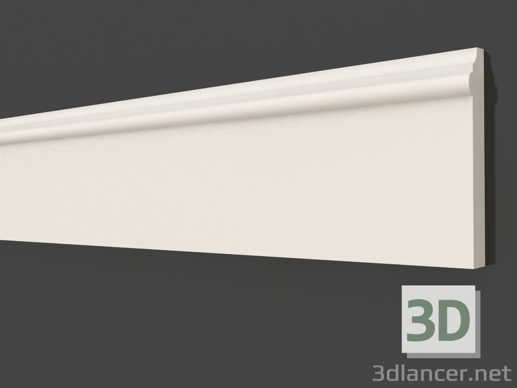 3d model Plaster molding LG 066 (100x21) - preview