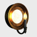 3d model What ROUND wall light SCONCE (SN013-1-ABG) - preview