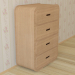 3d Chest of Drawer 1C from Unto This Last model buy - render