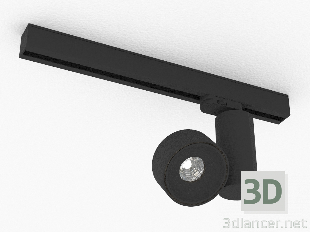 3d model LED downlight for three-phase bus (DL18626_01 Track In Dim) - preview