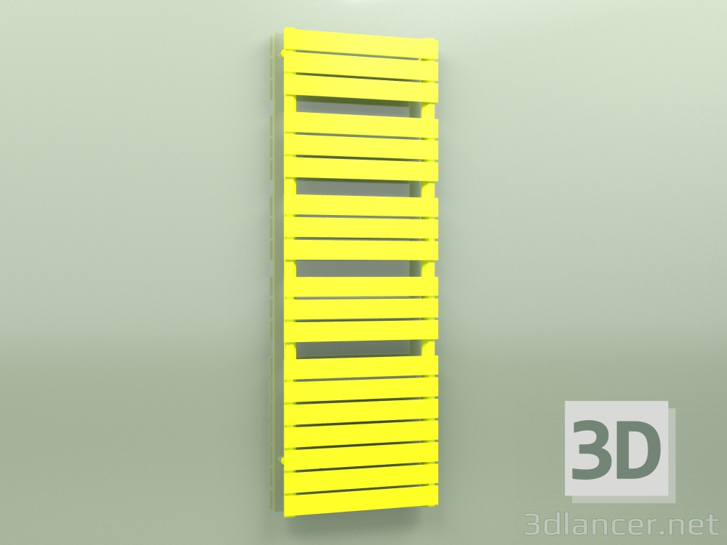 3D modeli Isıtmalı havlu askısı - Muna (1730 x 600, RAL - 1026) - önizleme
