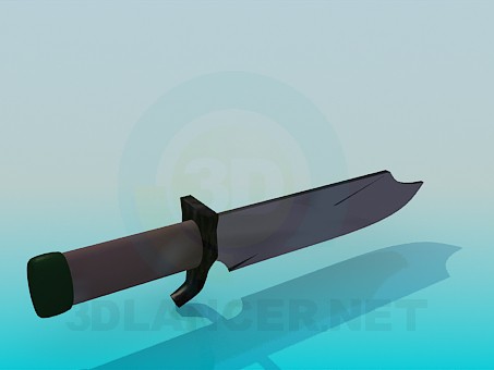 3d модель Штык-нож – превью
