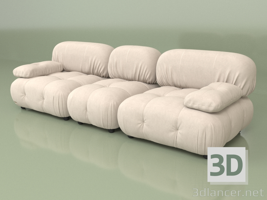 3d model Modular sofa Ottawa (Set 03) - preview