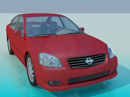 3d модель Nissan Altimaроороороллор – превью