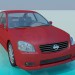 3 डी मॉडल Nissan Altima - पूर्वावलोकन