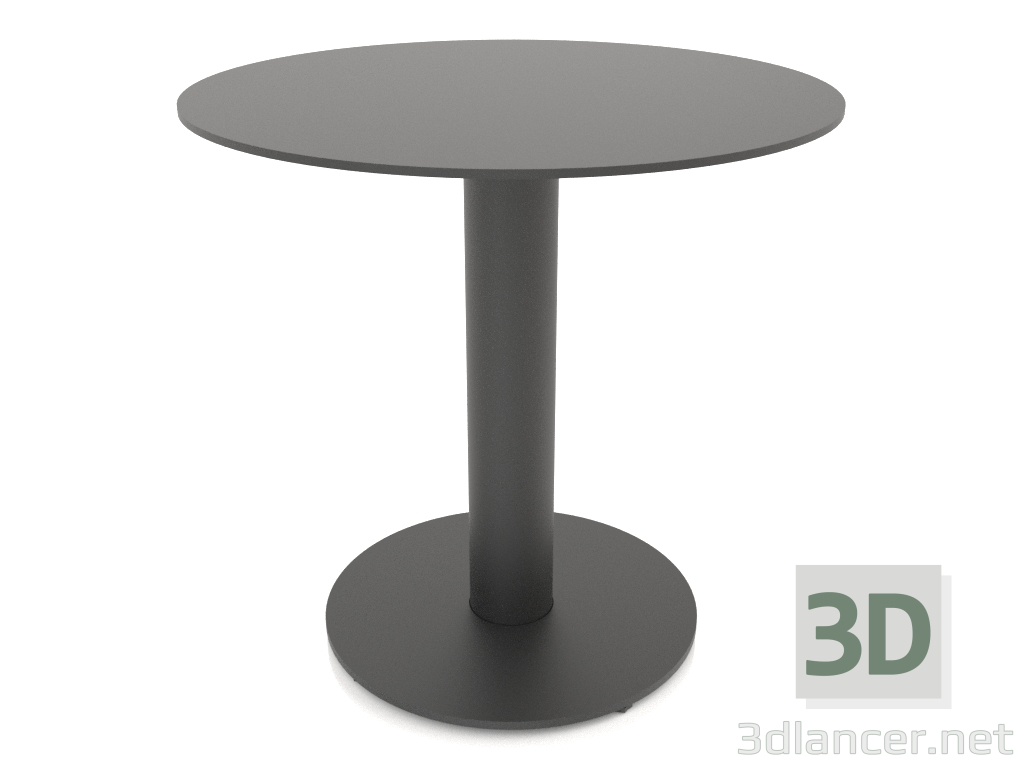 modèle 3D Table basse ronde MONO (pied épais, 50x50) - preview