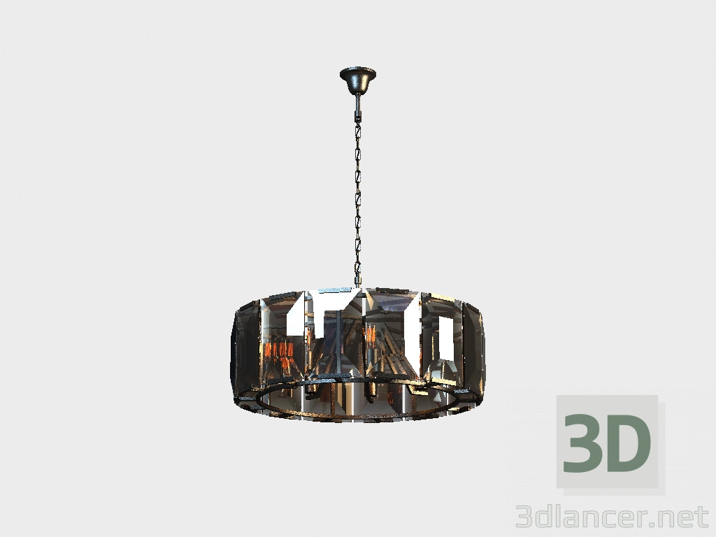 modèle 3D Lustre lustre SHANTEL (CH121-7) - preview
