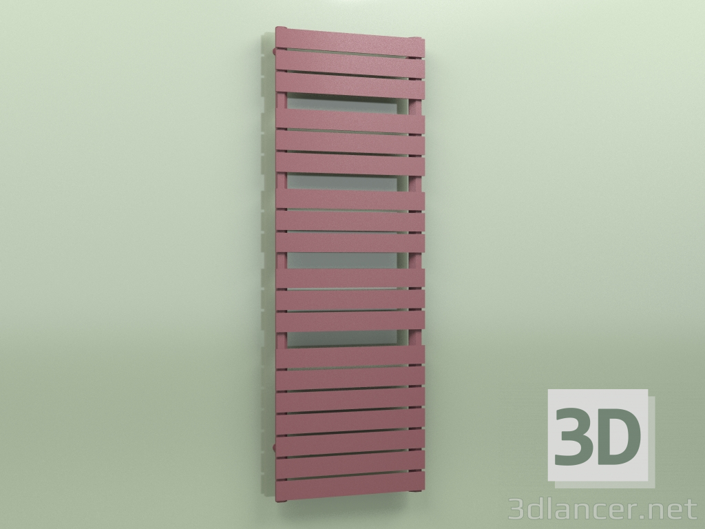 3D modeli Isıtmalı havlu askısı - Muna (1730 x 600, RAL - 3005) - önizleme