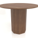 3d модель Стол обеденный DT 11 (D=1000х750, wood brown light) – превью