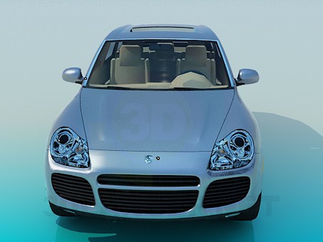 3d модель Porsche Cayenne – превью
