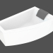 Modelo 3d Clarissa de banho angular (XWA0860) - preview