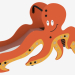 modello 3D Collina di un parco giochi per bambini Octopus (5210) - anteprima