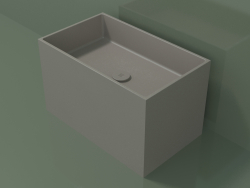 Vasque à poser (01UN32101, Argile C37, L 60, P 36, H 36 cm)