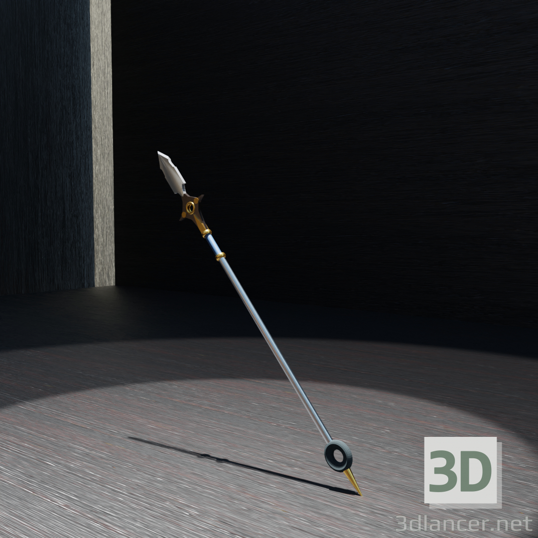 modèle 3D de Spear PartsFaute de forme un acheter - rendu