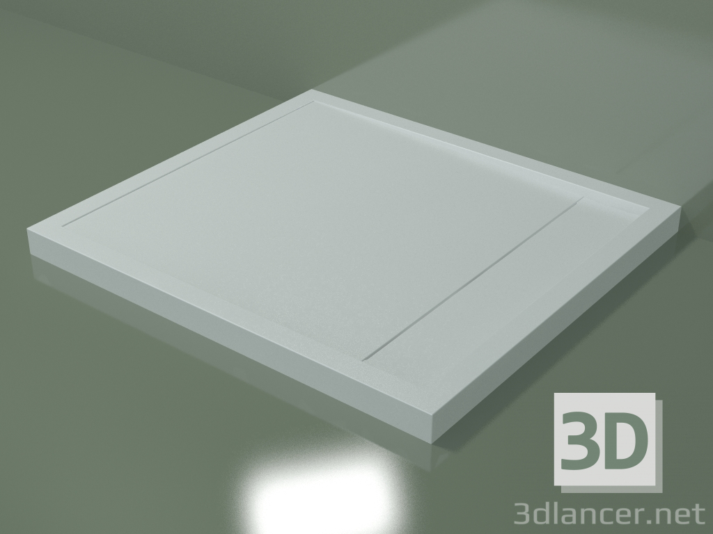 modèle 3D Receveur de douche (30R15238, sx, L 100, P 90, H 6 cm) - preview