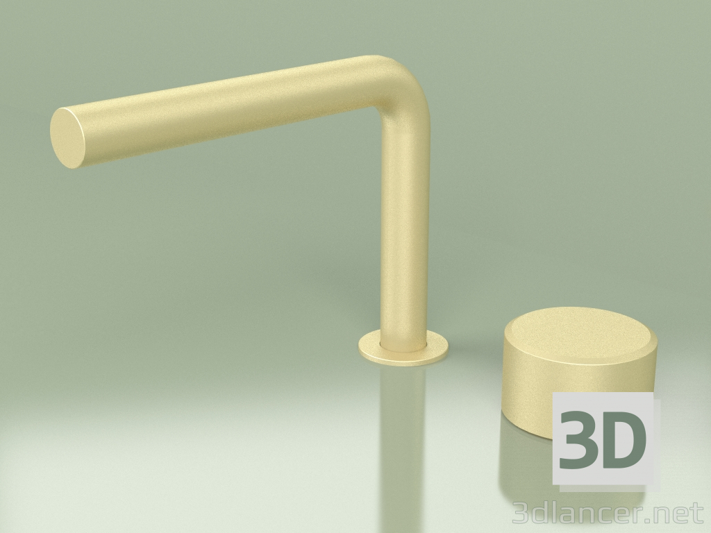 modèle 3D Mélangeur hydro-progressif 2 trous, bec orientable (16 31, OC) - preview
