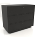 3d model Chest of drawers TM 15 (1001х505х834, wood black) - preview