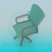 3d model Desk chair - preview