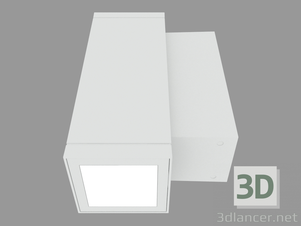 3d модель Світильник настінний MINISLOT (S3850W) – превью