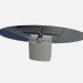 modello 3D Tavolo ovale Aneto - anteprima